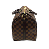 ルイ・ヴィトン LOUIS VUITTON スピーディバンドリエール35 N41366 ブラウン ダミエキャンバス ユニセックス ハンドバッグ