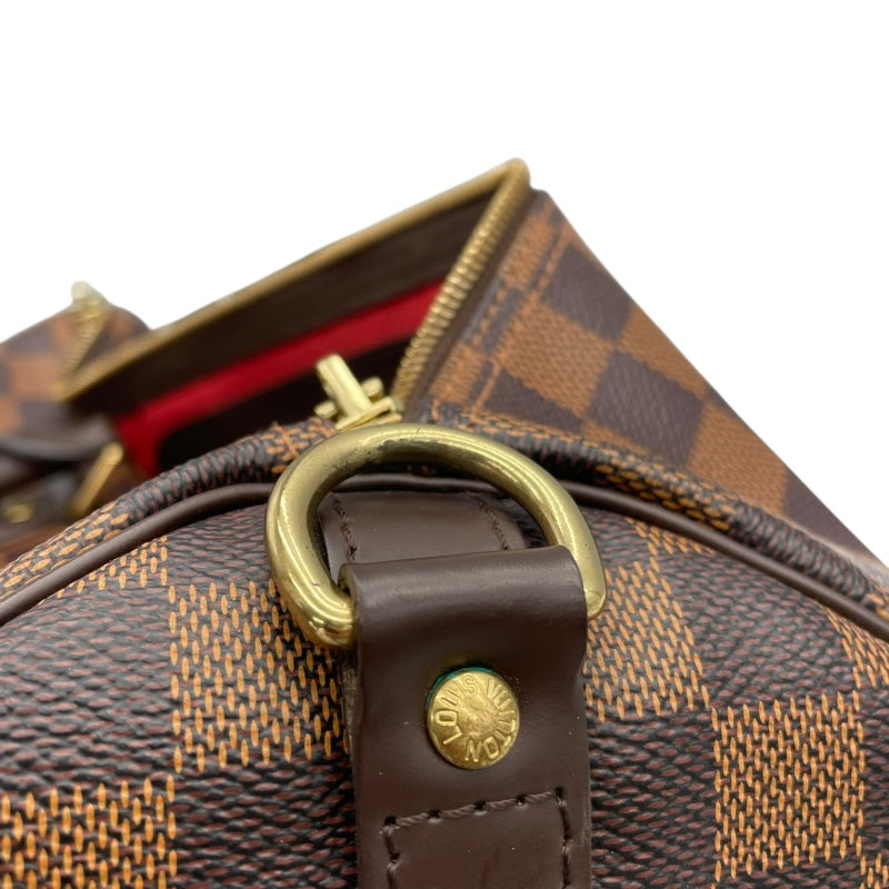 ルイ・ヴィトン LOUIS VUITTON スピーディバンドリエール35 N41366 ブラウン ダミエキャンバス ユニセックス ハンドバッグ