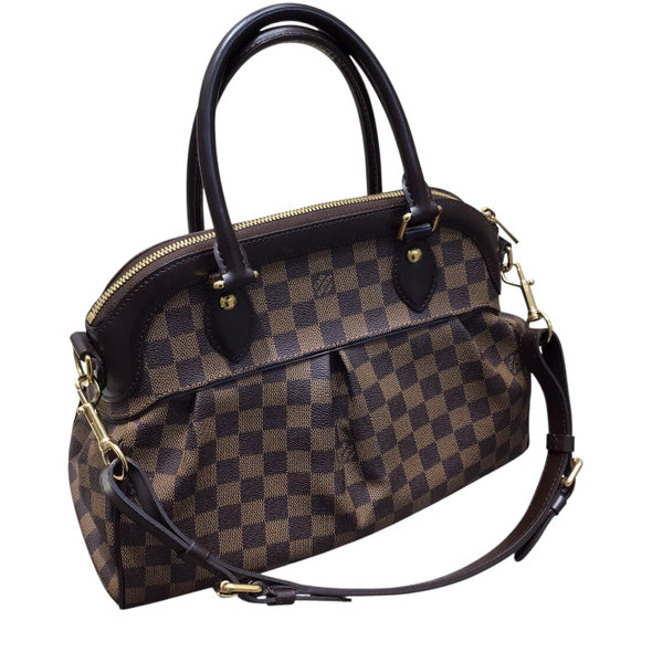 ルイ・ヴィトン LOUIS VUITTON トレヴィPM N51997 ダミエ PVC レザー レディース ハンドバッグ