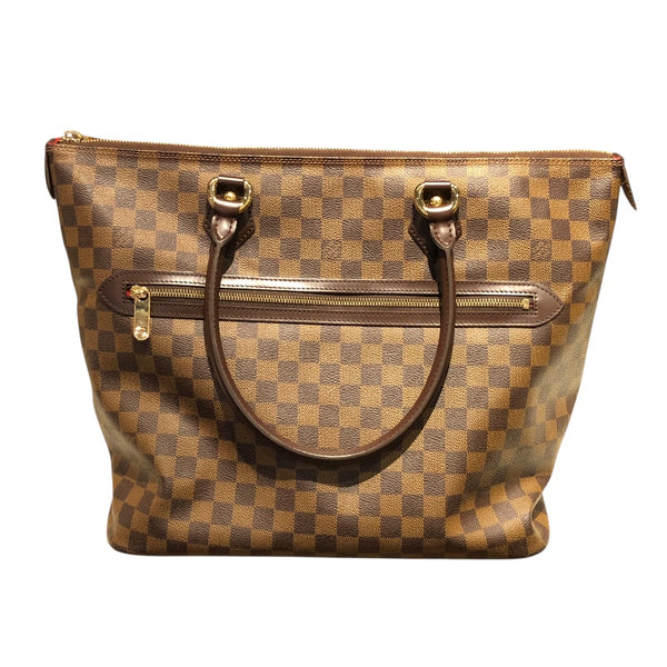ルイ・ヴィトン LOUIS VUITTON サレヤGM N51181 ブラウン ダミエキャンバス ユニセックス ハンドバッグ