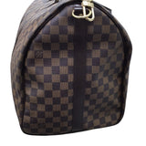 ルイ・ヴィトン LOUIS VUITTON キーポル・バンドリエール55 N41414 ダミエ PVC レザー ユニセックス ボストンバッグ
