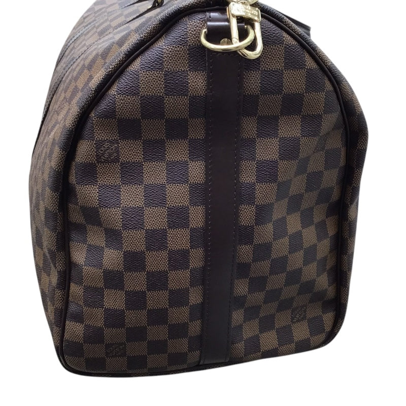ルイ・ヴィトン LOUIS VUITTON キーポル・バンドリエール55 N41414 ダミエ PVC レザー ユニセックス ボストンバッグ