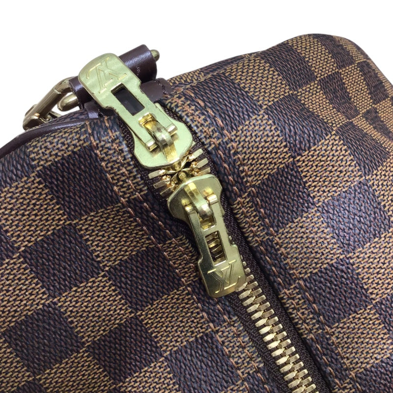 ルイ・ヴィトン LOUIS VUITTON キーポル・バンドリエール55 N41414 ダミエ PVC レザー ユニセックス ボストンバッグ