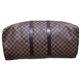 ルイ・ヴィトン LOUIS VUITTON キーポル・バンドリエール55 N41414 ダミエ PVC レザー ユニセックス ボストンバッグ