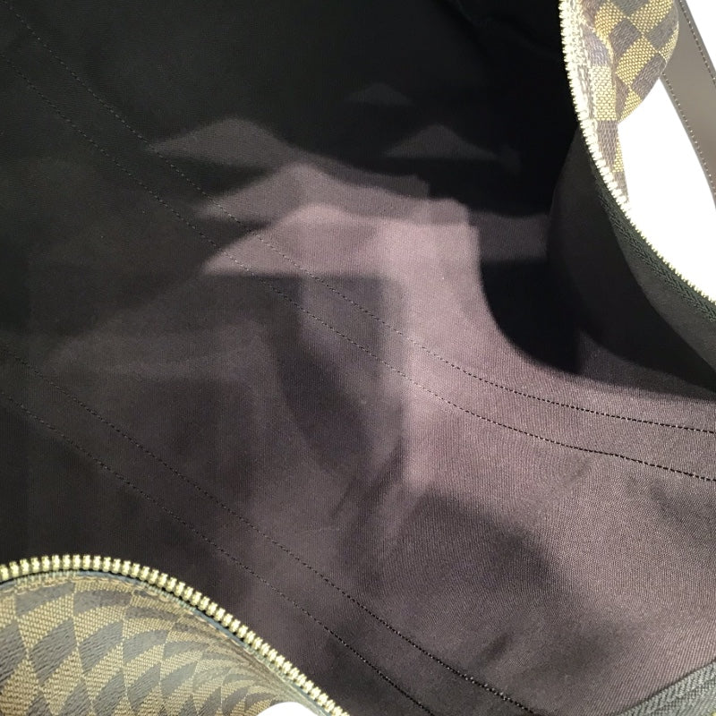 ルイ・ヴィトン LOUIS VUITTON キーポル・バンドリエール55 N41414 ダミエ PVC レザー ユニセックス ボストンバッグ