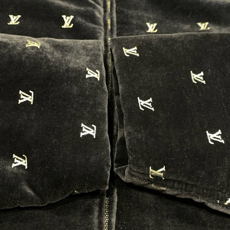ルイ・ヴィトン LOUIS VUITTON LVロゴベロアイブニングブルゾン HPFB3E ネイビー コットン メンズ その他アウター