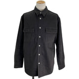 クリスチャン・ディオール Christian Dior リバーシブルシャツ 343D583AY530 ブラック コットン メンズ 長袖シャツ