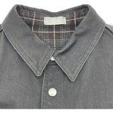 クリスチャン・ディオール Christian Dior リバーシブルシャツ 343D583AY530 ブラック コットン メンズ 長袖シャツ