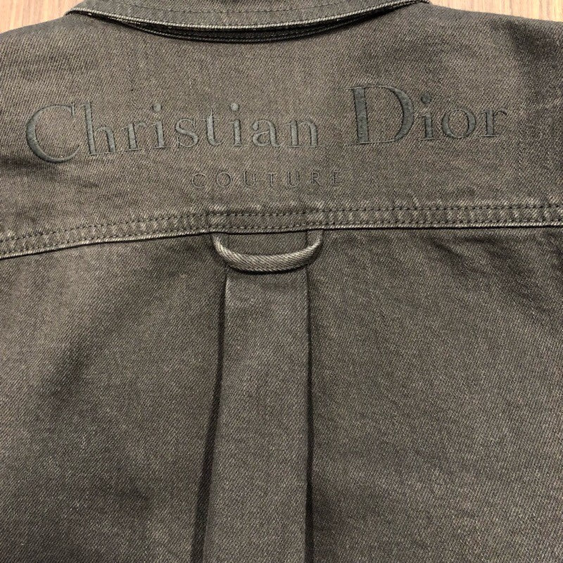 クリスチャン・ディオール Christian Dior リバーシブルシャツ 343D583AY530 コットン メンズ 長袖シャツ