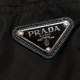 プラダ PRADA RE-NYLON切替トライアングルロゴパーカー UJL04C コットン メンズ パーカー