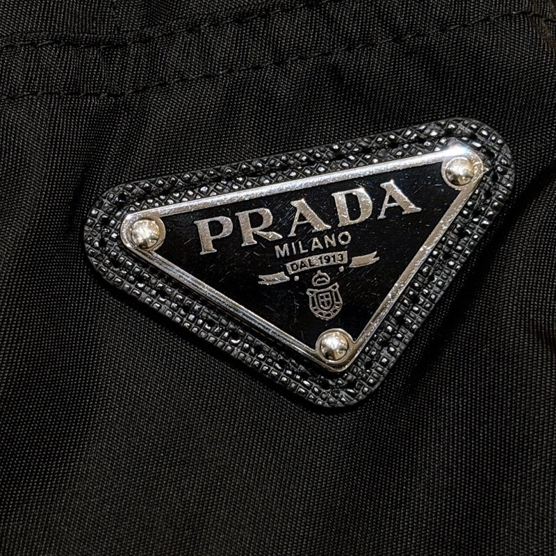 プラダ PRADA RE-NYLON切替トライアングルロゴパーカー UJL04C コットン メンズ パーカー