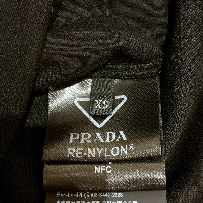 22SS PRADA プラダ トライアングルロゴ コットン パーカー プラダ トライアングルロゴ 22年 コットン×ポリエステル