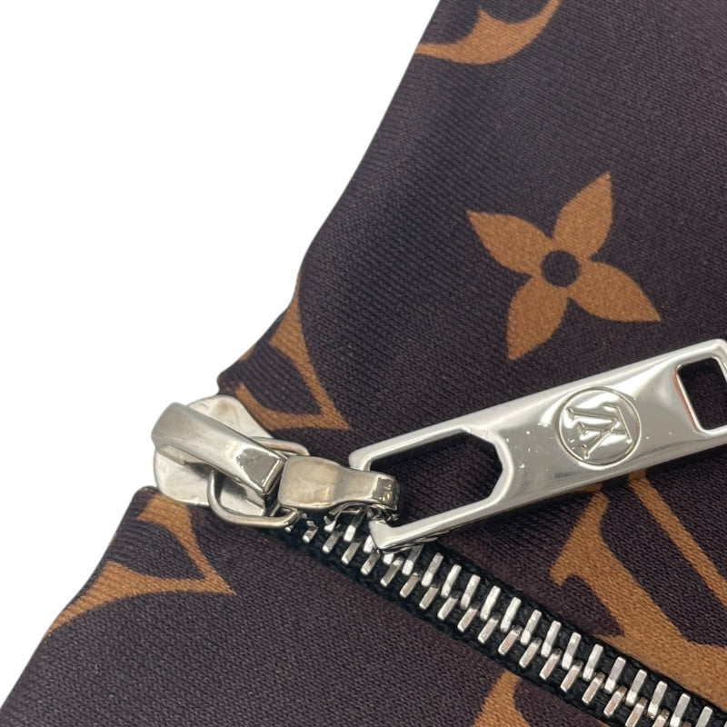 ルイ・ヴィトン LOUIS VUITTON モノグラム柄ワンピース FJRO38 ブラウン ポリアミド レディース ワンピース