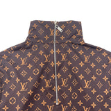 ルイ・ヴィトン LOUIS VUITTON モノグラム柄ワンピース FJRO38 ブラウン ポリアミド レディース ワンピース