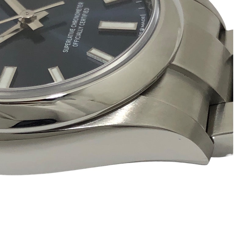 ロレックス ROLEX オイスターパーペチュアル34 ランダム番 124200 ブルー SS 自動巻き メンズ 腕時計