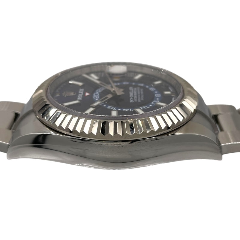 ロレックス ROLEX スカイドゥエラー ランダムシリアル 326934 ブルー WG/SS メンズ 腕時計