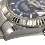 ロレックス ROLEX スカイドゥエラー ランダムシリアル 326934 ブルー WG/SS メンズ 腕時計