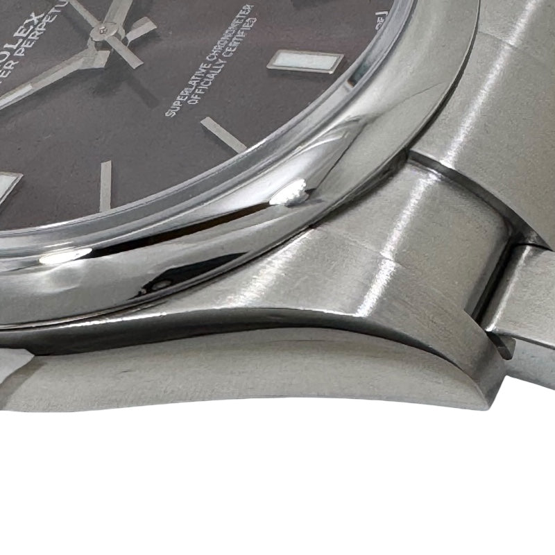 ロレックス ROLEX オイスターパーペチュアル39 ランダムシリアル 114300 レッドグレープ SS 自動巻き メンズ 腕時計