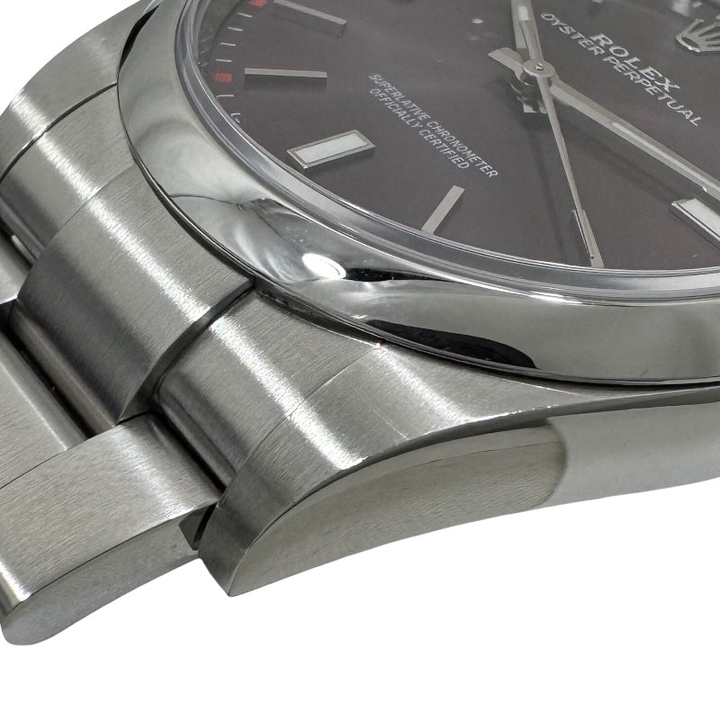 ロレックス ROLEX オイスターパーペチュアル39 ランダムシリアル 114300 レッドグレープ SS 自動巻き メンズ 腕時計