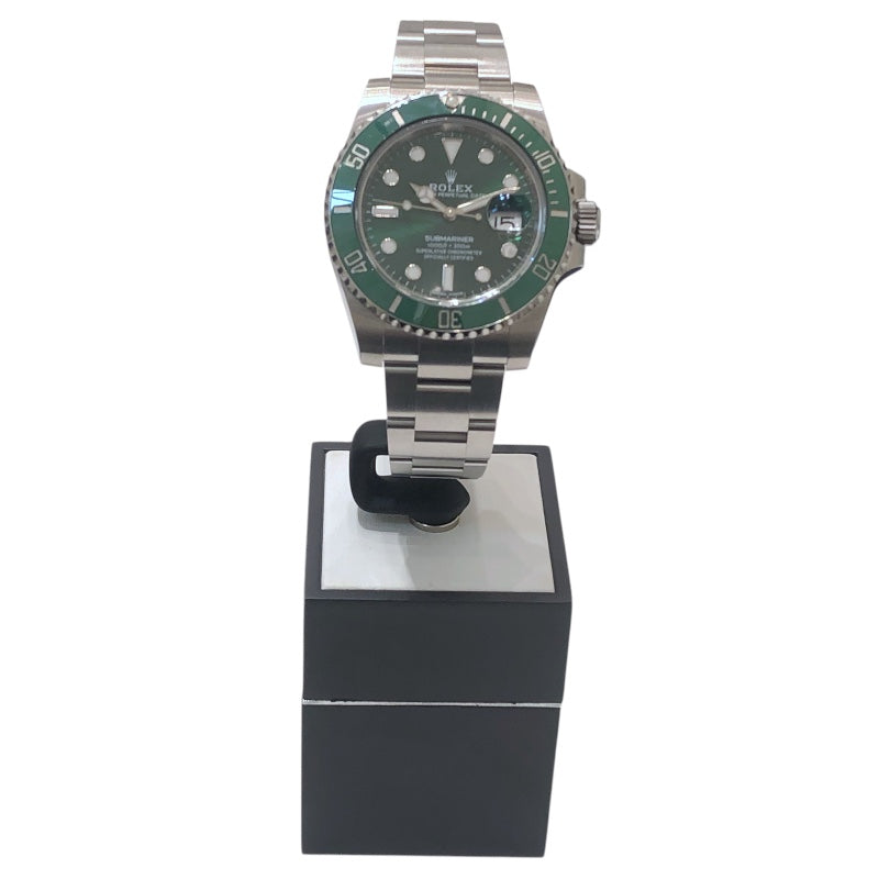 ロレックス ROLEX サブマリーナ 116610LV グリーン ステンレススチール SS メンズ 腕時計