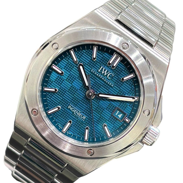 インターナショナルウォッチカンパニー IWC インヂュニアオートマティック40 IW328903 アクア SS 自動巻き メンズ 腕時計