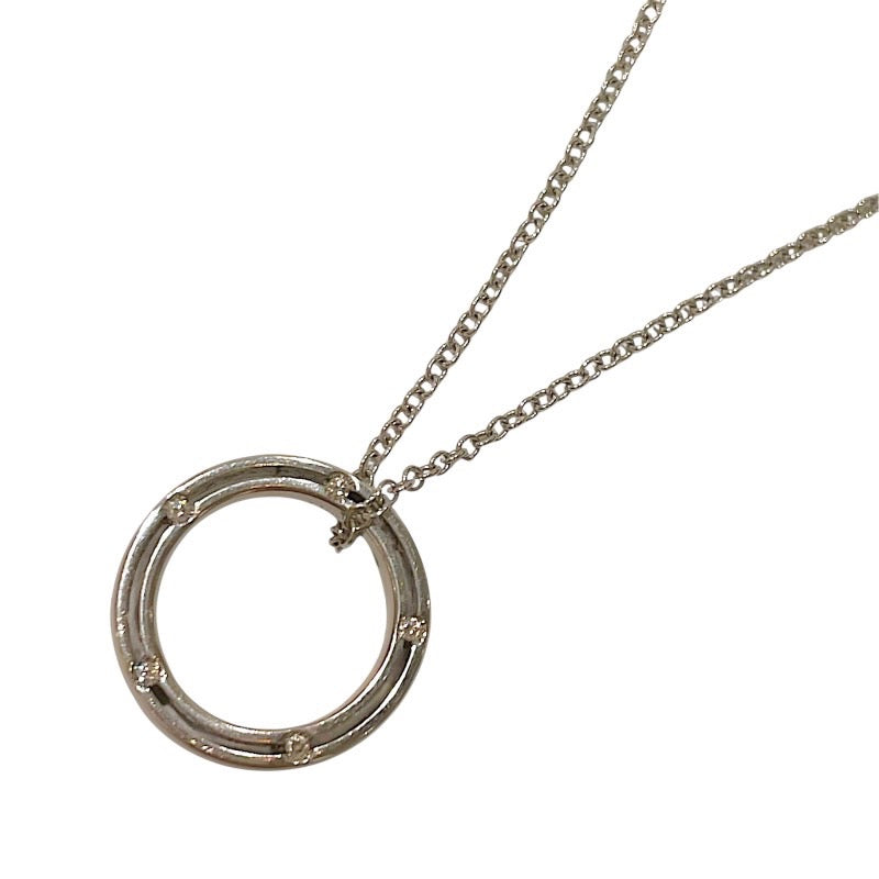ダミアーニ DAMIANI Dサイド　10Pダイヤネックレス 750WG ジュエリー