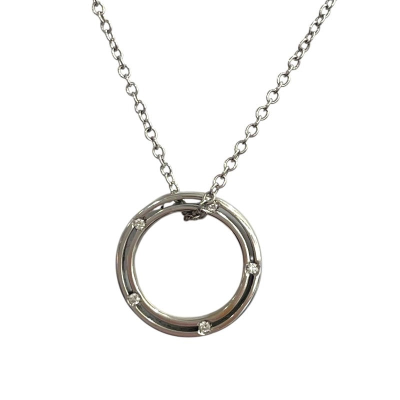 ダミアーニ DAMIANI Dサイド　10Pダイヤネックレス 750WG ジュエリー