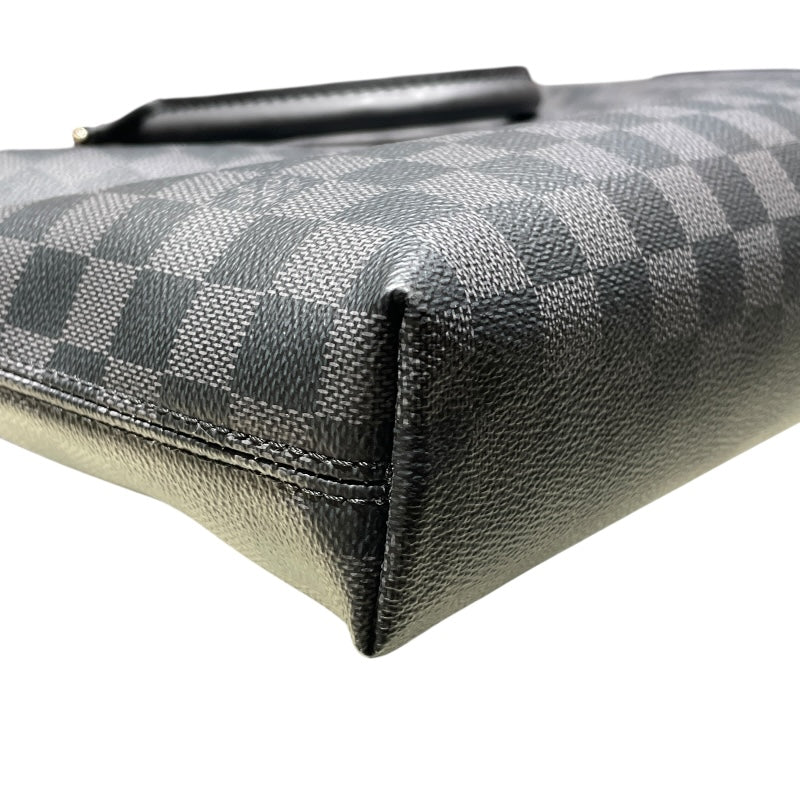 ルイ・ヴィトン LOUIS VUITTON ポルトドキュマンジュールNM N48260 ブラック ダミエグラフィット・PVC・レザー メンズ ビジネスバッグ