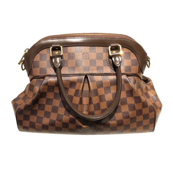 ルイ・ヴィトン LOUIS VUITTON トレヴィPM N51997 ブラウン/ゴールド金具 ダミエ レディース ショルダーバッグ