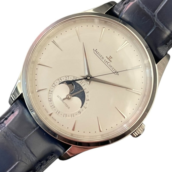 ジャガー・ルクルト JAEGER-LE COULTRE マスターウルトラスリム　ムーンフェイズ 109.8.A5.S(Q1368430) ステンレススティール/革ベルト メンズ 腕時計