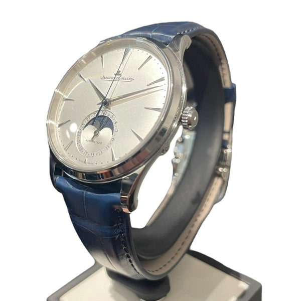 ジャガー・ルクルト JAEGER-LE COULTRE マスターウルトラスリム　ムーンフェイズ 109.8.A5.S(Q1368430) ステンレススティール/革ベルト メンズ 腕時計