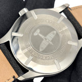 インターナショナルウォッチカンパニー IWC パイロットウォッチ オートマティック スピットファイア IW326801 ブラック SS/社外ベルト/純正尾錠 メンズ 腕時計