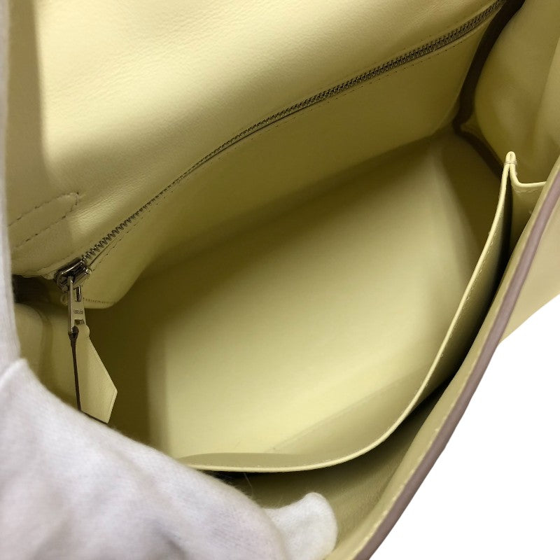 エルメス HERMES ケリー25 内縫い W刻 ジョーヌミルトン シルバー金具 スイフト レディース ショルダーバッグ