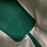 エルメス HERMES ガーデンパーティPM W刻 ヴェールジェイド シルバー金具 ネゴンダ レディース トートバッグ