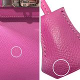 エルメス HERMES バーキン35　　 □H刻 シクラメン エプソン レディース ハンドバッグ