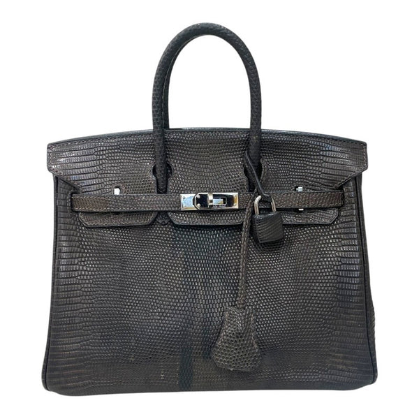 エルメス HERMES バーキン25 □J刻 エベンヌ シルバー金具