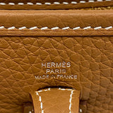エルメス HERMES エヴリンTPM W刻 ゴールド シルバー金具 トリヨン レディース ショルダーバッグ