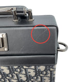 クリスチャン・ディオール Christian Dior ロック ミニ バッグ 1LXP0119MCT オブリークジャガード キャンバス/レザー レディース ショルダーバッグ