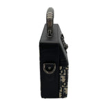 クリスチャン・ディオール Christian Dior ロック ミニ バッグ 1LXP0119MCT オブリークジャガード キャンバス/レザー レディース ショルダーバッグ