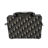 クリスチャン・ディオール Christian Dior ロック ミニ バッグ 1LXP0119MCT オブリークジャガード キャンバス/レザー レディース ショルダーバッグ