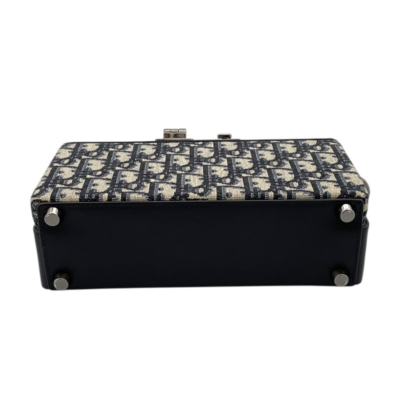 クリスチャン・ディオール Christian Dior ロック ミニ バッグ 1LXP0119MCT オブリークジャガード キャンバス/レザー レディース ショルダーバッグ