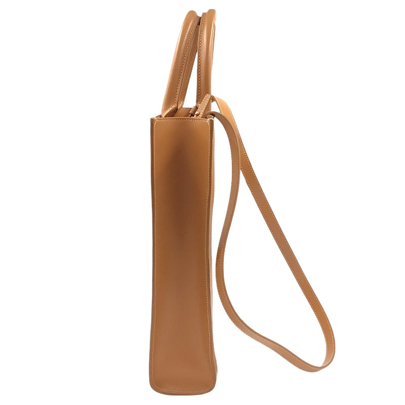 セリーヌ CELINE スモール バーティカルカバ 191542 ナチュラル/タン キャンバス/カーフ レディース ショルダーバッグ