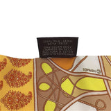 エルメス HERMES ツイリー Coup de Fouet au Bloc マルチカラー イエロー系 シルク100% レディース スカーフ