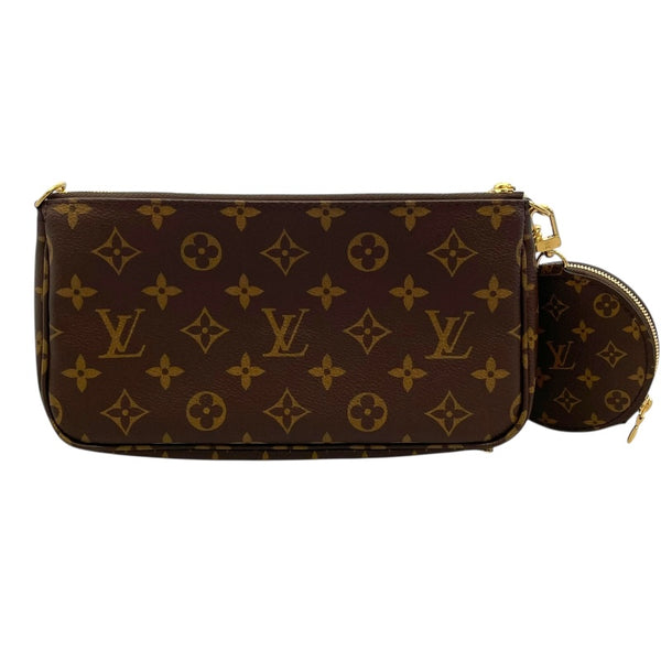 ルイ・ヴィトン LOUIS VUITTON ミュルティ ポシェットアクセソワール M44840 ブラウン モノグラムキャンバス レディース ショルダーバッグ