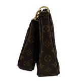 ルイ・ヴィトン LOUIS VUITTON ミュルティ ポシェットアクセソワール M44840 ブラウン モノグラムキャンバス レディース ショルダーバッグ