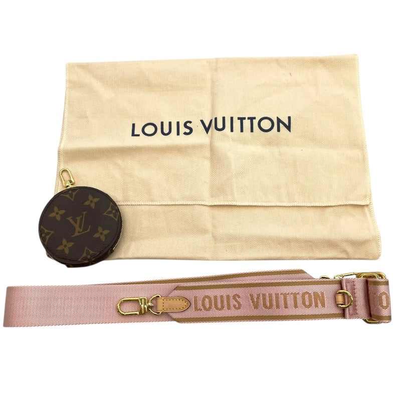 ルイ・ヴィトン LOUIS VUITTON ミュルティ ポシェットアクセソワール M44840 ブラウン モノグラムキャンバス レディース ショルダーバッグ