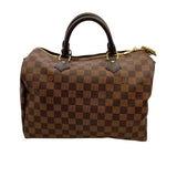 ルイ・ヴィトン LOUIS VUITTON スピーディ・バンドリエール30 N41367 ブラウン ダミエ・エベヌ キャンバス レディース ボストンバッグ