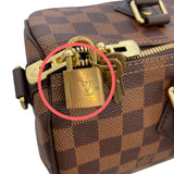 ルイ・ヴィトン LOUIS VUITTON スピーディ・バンドリエール30 N41367 ブラウン ダミエ・エベヌ キャンバス レディース ボストンバッグ