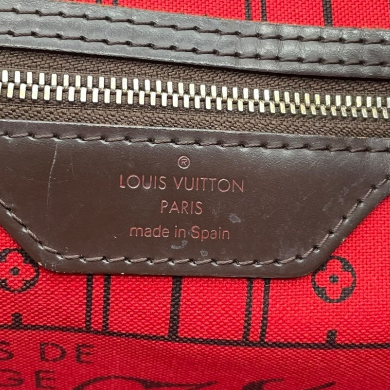 ルイ・ヴィトン LOUIS VUITTON ネヴァーフルMM  N51105 ブラウン ダミエキャンバス レディース トートバッグ