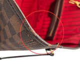 ルイ・ヴィトン LOUIS VUITTON ネヴァーフルMM  N51105 ブラウン ダミエキャンバス レディース トートバッグ